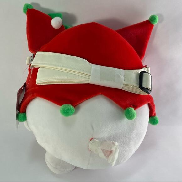 SANRIO KUROMI Christmas Plush Mini Backpack/Bag - Picture 2 of 8